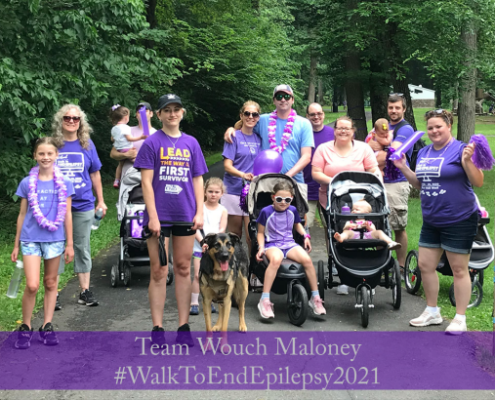 Business Advisors & Their Families of Wouch Maloney at the Walk to End Epilepsy