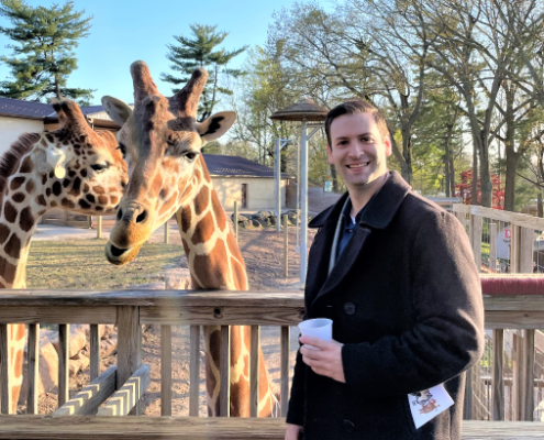 Eric Seidman - Business Accountant & CPA at Wouch Maloney Feeding the Giraffes