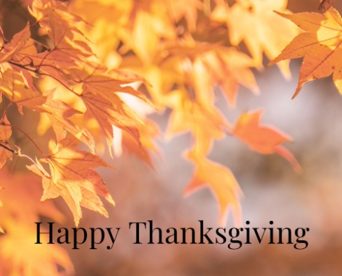 Happy Thanksgiving From the Business Financial Advisors at Wouch Maloney