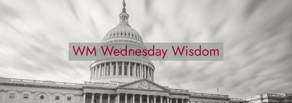 US Capitol Building for WM Wednesday Wisdom cover image