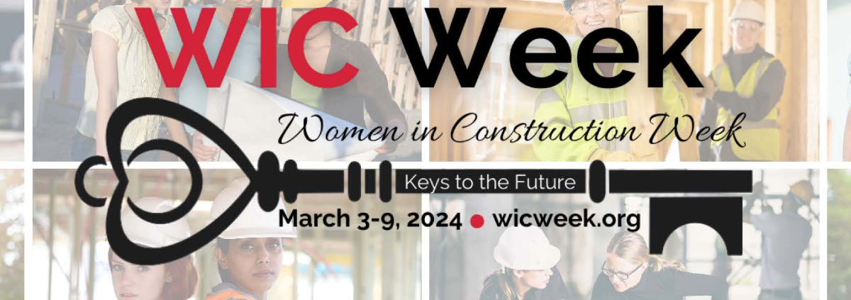 Women working in construction WIC Week