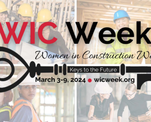 Women working in construction WIC Week