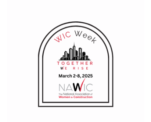 Women in Construction week 2025 logo