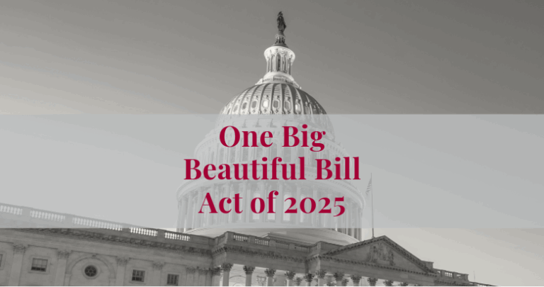 One Big Beautiful Bill Act - Individual Tax Provisions - Wouch Maloney ...