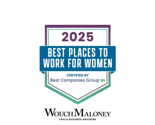 Wouch Maloney CPAs & Business Advisors Named 2025 Best Places to Work for Women