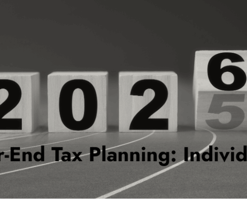 Year-end 2025 tax planning Individuals